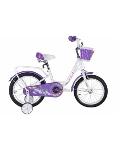 Велосипед Firebird 20 бело фиолетовый сталь Tech team