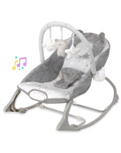 Шезлонг качалка с игрушками для новорожденных Infant To Todler Rocker CC9928 B Funkids