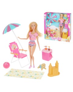 Кукла Lucy Пляжный отдых с аксессуарами 801005 Defa