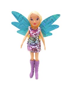 Шарнирная кукла Magic reveal Стелла с крыльями 3 шт 24 см IW01302203 Winx club