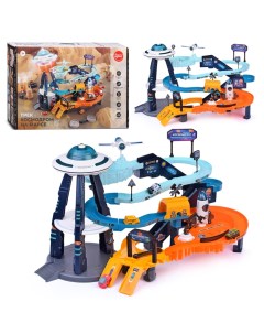 Автотрек с машинками детский игрушечный Космодром на марсе UT0063 Дарите радость!