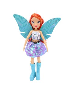 Кукла шарнирная Magic reveal Блум с крыльями 3 шт 24 см IW01302201 Winx club