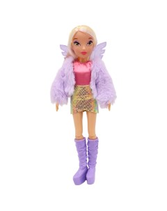 Кукла Fashion шарнирная Стелла с крыльями и аксессуарами 6 шт 24 см IW01 Winx club