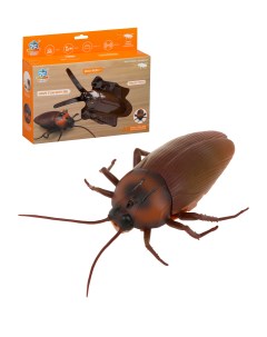 Интерактивное насекомое Таракан со светом 653415 Наша игрушка