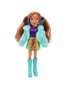 Кукла шарнирная Fashion Лейла с крыльями и аксессуарами 6 шт 24 см IW013 Winx club