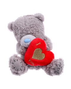 Мягкая игрушка Мишка Тедди сердце 10 см 7560837 Кнр