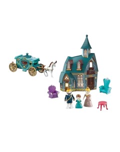 Кукольный домик Замок 12 предметов с лошадкой и каретой 201037074 Наша игрушка