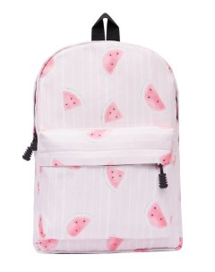 Детский рюкзак с принтами унисекс средний розовый Bags-art