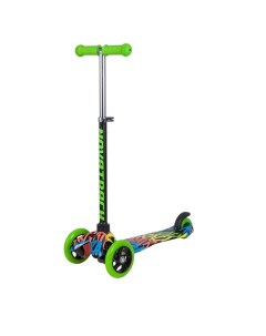 Самокат 3 Х Колесный Кикборд Детский Disco Kids 25 Кг Черный 120h Discokids Bmc Novatrack