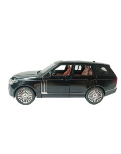 Машинка Range Rover колеса поворачиваются 1 24 черная инерционная свет звук все открыва Nano shop