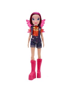 Кукла шарнирная Текна в шортах с крыльями 24 см IW01322206 Winx club