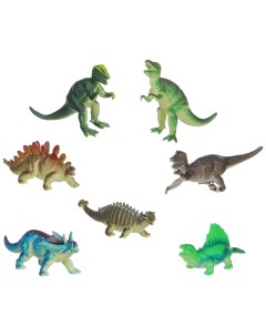 Набор фигурок животных ребятам о зверятах Динозавры 7 шт ВВ1616 Bondibon