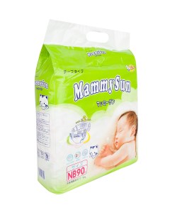 Подгузники для новорожденных NB 0 5 кг 90 шт Mammysun