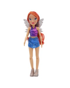 Кукла шарнирная Блум с крыльями 24 см IW01552301 Winx club
