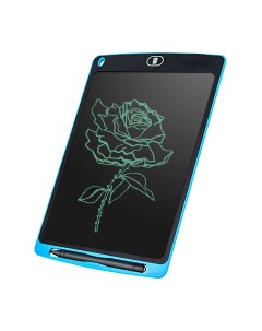Графический планшет для рисования с LCD экраном 12 голубой 00662 Nobrand
