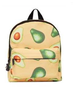 Детский рюкзак с принтами унисекс маленький оранжевый Bags-art