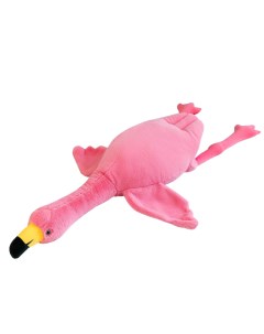 Мягкая игрушка подушка Фламинго обнимашка розовый 160 см Nano shot