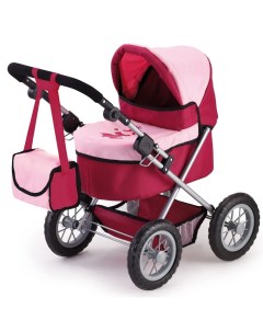 Детская коляска для кукол Dolls Pram Trendy розовая Bayer design