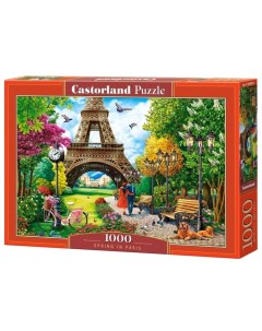 Пазл Весна в Париже 1000 элементов Castorland