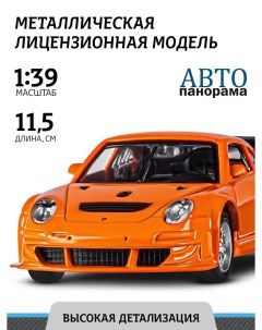 Машина 1 39 Porsche 911 GT3 RSR оранжевый Автопанорама