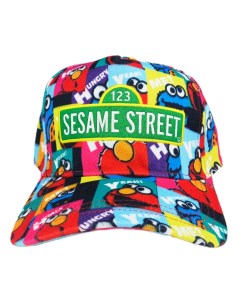 Бейсболка детская Улица Сезам Sesame Street разноцветный 60 Starfriend