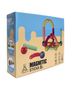 Конструктор магнитный 50 деталей 35898 2 Maya toys