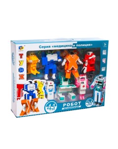 Набор роботов трансформеров Алфавит D622 H314 Dade toys