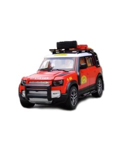 Машинка металлическая Land Rover Defender 1 24 red Element