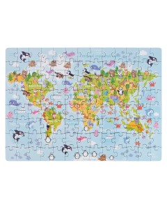 Пазл Карта мира 104 элемента Dream makers