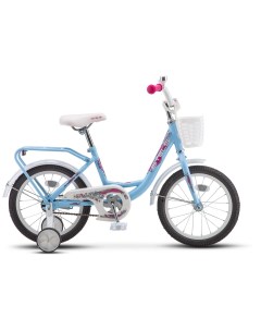 Велосипед 16 Flyte Lady Z010 2018 One Size голубой Stels
