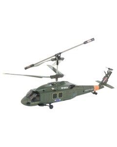 Радиоуправляемый вертолет Black Hawk UH 60 Gyro 3CH S102G Syma