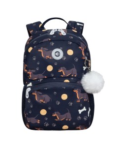 Рюкзак для внешкольных занятий легкий 1 отделение для девочки RO 470 3 1 Grizzly