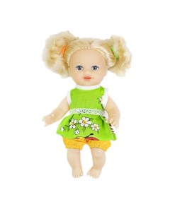 Кукла Тоня в зеленом платье и шортиках 22 см 85037 Knopa