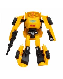 Игровая фигурка Toys Робот Спорткар желтый Qunxing