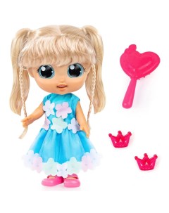 Кукла City Girl 31 см со звуком в голубом платье 93221AE Bayer design