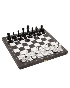 Шахматные фигуры полистоун король h 8 8 см d 3 8 см пешка h 4 2 см d 2 7 см Nobrand