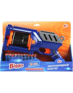 Бластер игрушечный с мягкими снарядами 10 шт Bigga
