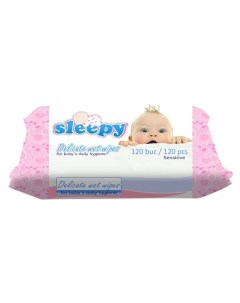 Влажные салфетки для детей ЧУСТВ 120 16шт КЛАПАН Sleepy