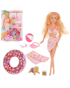 Кукла Lucy Пляжный отдых с аксессуарами 801011 Defa