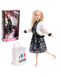 Кукла модель Кэтти в Париже с аксессуарами серия Вокруг света Happy valley