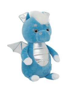 Мягкая игрушка Дракон Йоки цвет голубой 30 см Kult of toys