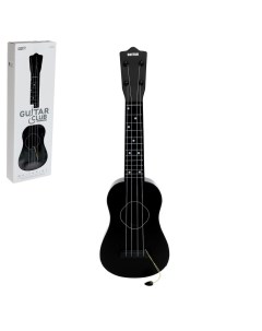 Игрушка музыкальная гитара Стиль 4 струны 57 см цвет чёрный Nobrand