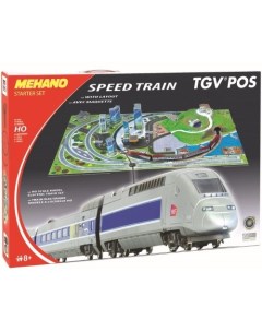 Железная дорога Стартовый Набор TGV POS с ландшафтом Mehano