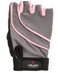 Перчатки для фитнеса RE 706 серый розовый S Vamp