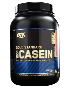 Протеин 100 Casein Protein 909 г strawberry Optimum nutrition