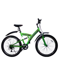 Велосипед Sensor 26 2021 18 зеленый Maxxpro