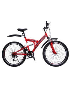 Велосипед Sensor 26 2021 18 красный Maxxpro