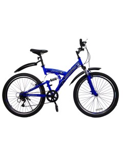 Велосипед Sensor 26 2021 18 синий Maxxpro