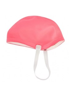 Шапочка для плавания Girls Rubber Cap with Strap Pink Fashy