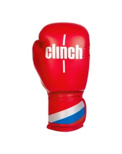 Боксерские перчатки Olimp красные 12 унций Clinch